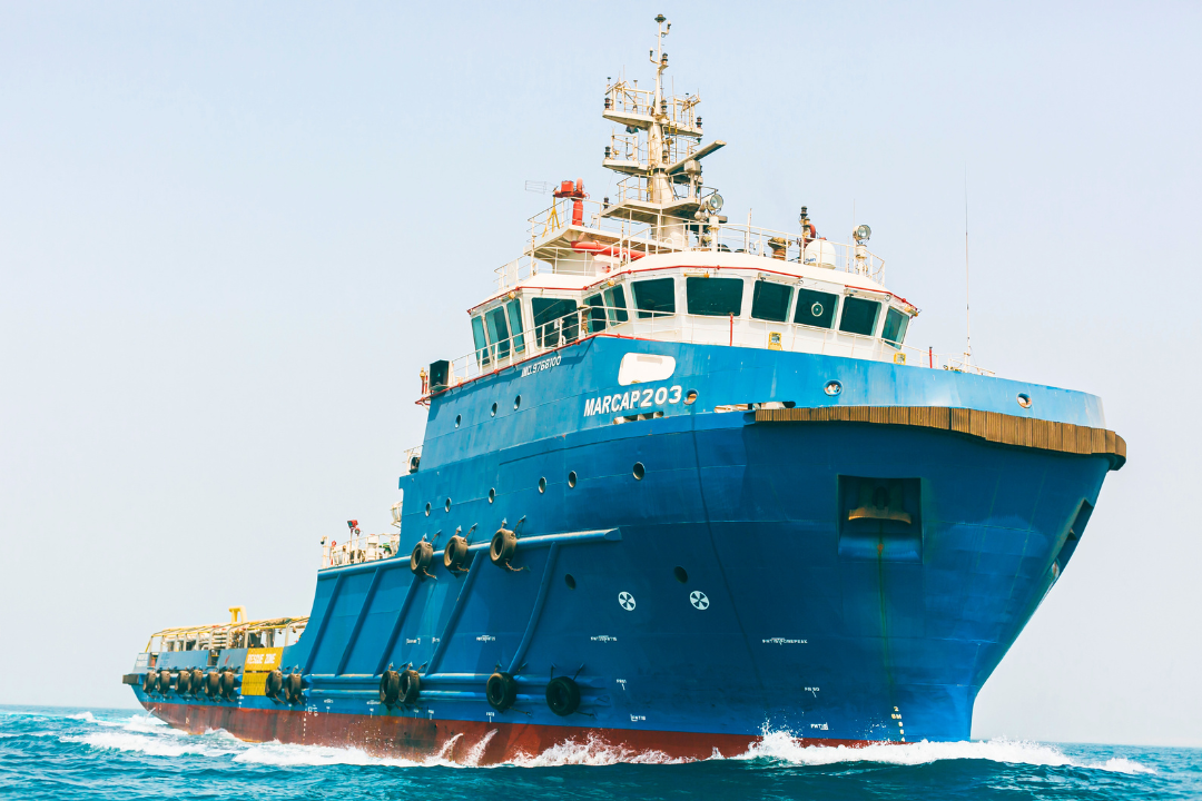 Welcoming M/V Marcap 203